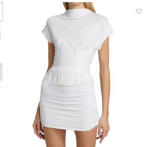 LaQuan Smith - Ruched Corset Mini Dress - (NWT) Size XL